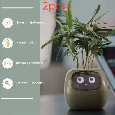 Smart Planter Endless Fun Over 49 Rich Expressions 7 Smart Sensors And AI Chips Make Raising Plants Easy And Fun TrendyDwelling