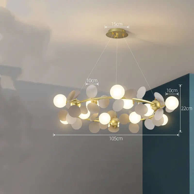 Nordic Chandelier Modern Minimalist Living Room Bedroom Lighting TrendyDwelling