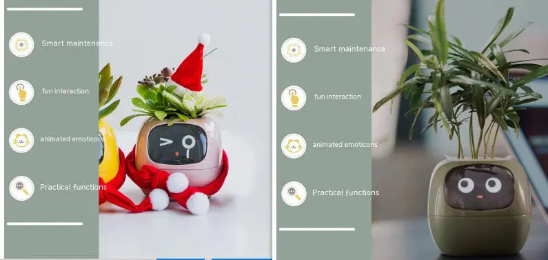 Smart Planter Endless Fun Over 49 Rich Expressions 7 Smart Sensors And AI Chips Make Raising Plants Easy And Fun TrendyDwelling