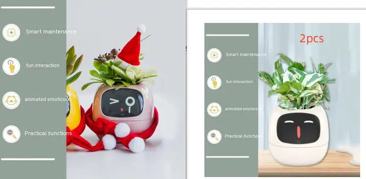 Smart Planter Endless Fun Over 49 Rich Expressions 7 Smart Sensors And AI Chips Make Raising Plants Easy And Fun TrendyDwelling