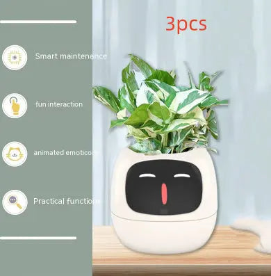 Smart Planter Endless Fun Over 49 Rich Expressions 7 Smart Sensors And AI Chips Make Raising Plants Easy And Fun TrendyDwelling