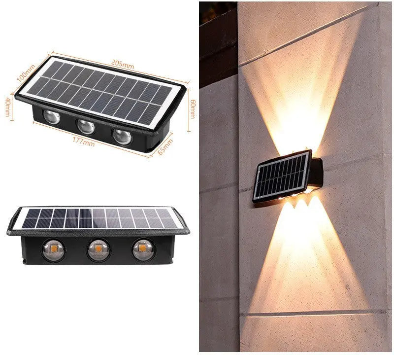 Solar Outdoor Wall Lights Waterproofing TrendyDwelling