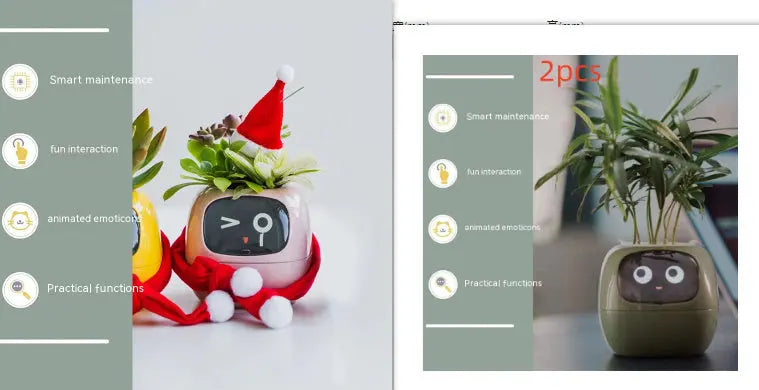 Smart Planter Endless Fun Over 49 Rich Expressions 7 Smart Sensors And AI Chips Make Raising Plants Easy And Fun TrendyDwelling