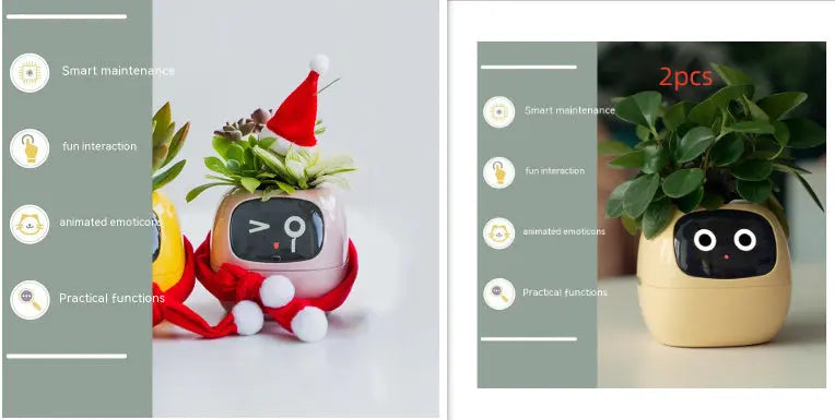 Smart Planter Endless Fun Over 49 Rich Expressions 7 Smart Sensors And AI Chips Make Raising Plants Easy And Fun TrendyDwelling