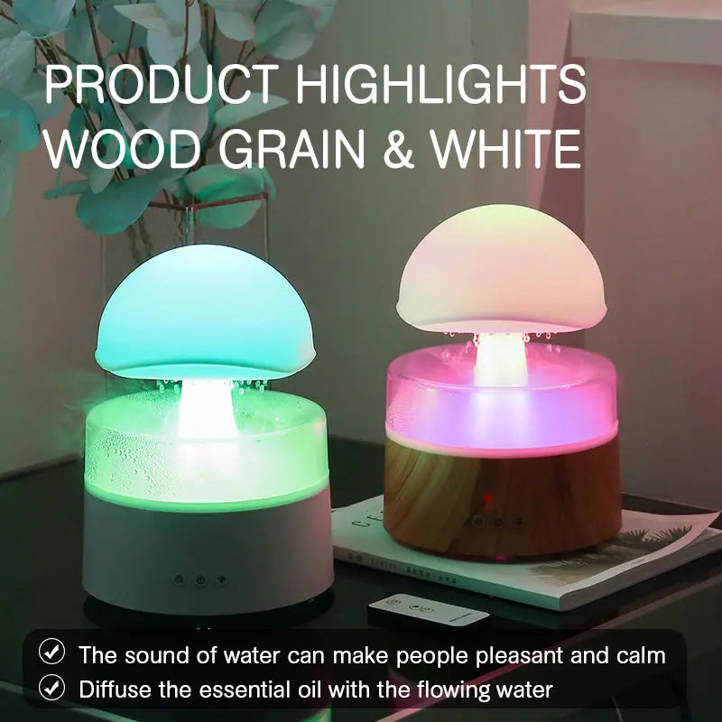 New Rain Cloud Humidifier Aromatherapy Machine Air Humidifier Ultrasonic Aroma Diffuser TrendyDwelling