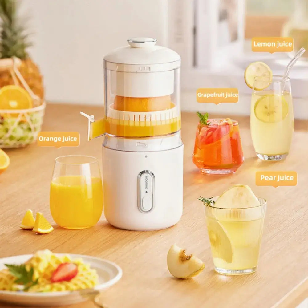 Multifunctional Wireless Electric Juicer Steel Orange Lemon Blender USB Portable Mini Fruit Squeezer Pressure Juicer Kitchen TrendyDwelling