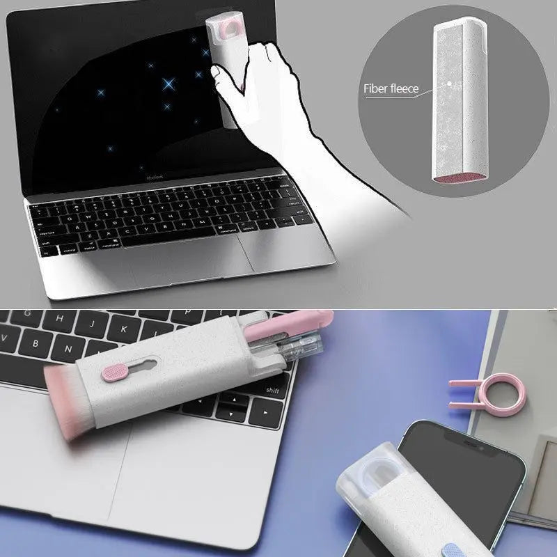 Multifunctional Bluetooth-compatible Headset Cleaning Pen Set Keyboard Cleaner Cleaning Tools Cleaner Keycap Puller Kit TrendyDwelling