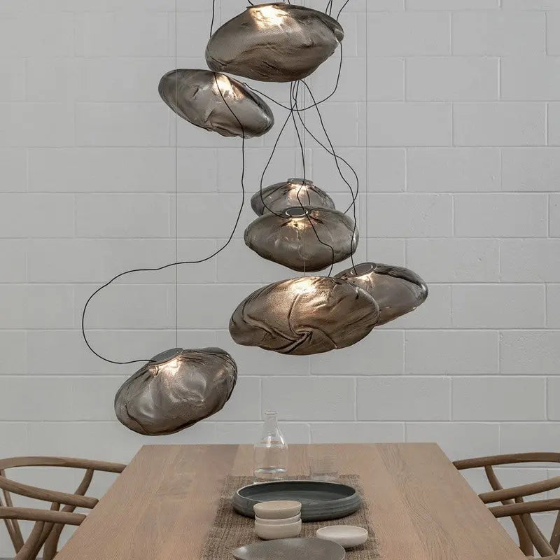 Postmodern Light Luxury Glass Decorative Chandelier TrendyDwelling